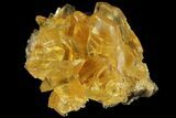 Selenite Crystal Cluster (Fluorescent) - Peru #102163-1